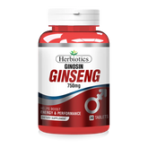 Herbiotics Ginosin Ginseng 750mg Tablets 30s